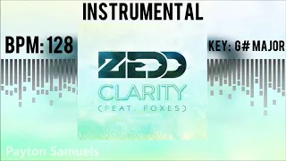 Zedd feat. Foxes - Clarity (Official Instrumental)