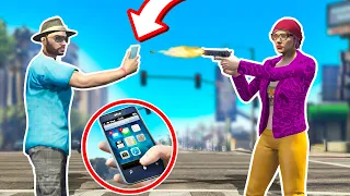 PUÒ UNO SMARTPHONE BLOCCARE UN PROIETTILE SU GTA 5?