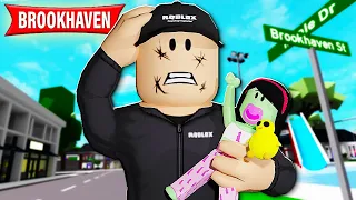 ELE ACHOU UMA BEBÊ ZUMBI NO BROOKHAVEN DO ROBLOX : Historinha Roblox