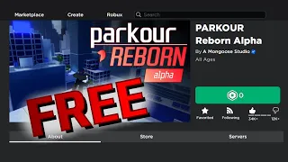 Play Parkour Reborn for FREE?! | Roblox Parkour Reborn