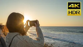 iPhone 12 Pro Max 4K Dolby Vision HDR footage | La Jolla Cove, San Diego