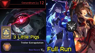 Conundrum Lv.12 Seele & Sparkle Trotter Extrapolation Dice Hunt Path Full Run