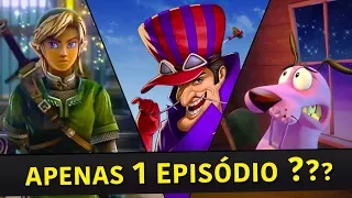 Desenhos CANCELADOS com APENAS 1 EPISÓDIO