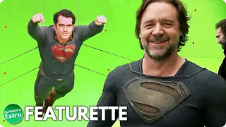 MAN OF STEEL (2013) | All-Out Action Featurette