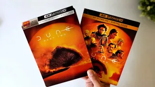 Dune 2 (Steelbook) 4K Unboxing | Disc Menu Reveal