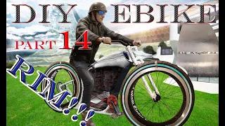 DIY Custom Futuristic Ebike - Part 14 - inspired by bobber MC - Progress!