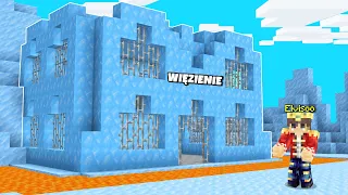 Zbudowałem WIĘZIENIE w LODOLANDII w Minecraft!