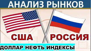 Анализ рынков: Россия. США. Европа. Индексы. Прогноз доллара. Нефть. Безработица. Инвестиции в акции