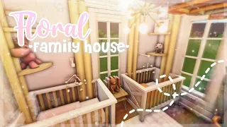 Roblox Bloxburg - Two-Story Floral Family House - Minami Oroi