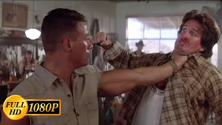 Jean Claude Van Damme got into a fight with customers in a cafe  / Universal Soldier (1992)
