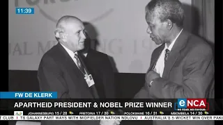 FW de Klerk | Apartheid president and Nobel Prize winner