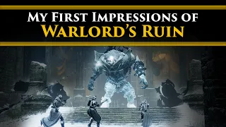 Destiny 2 Lore - My First Impression of The Warlord's Ruin Dungeon