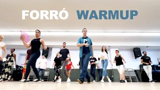 Forró warmup dance routine in New York | Special workshop for Casineros