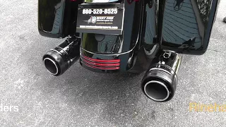 Sound Clips of EVERY Rinehart Slip On for Milwaukee 8 HD Touring - With and Without Stock Headers