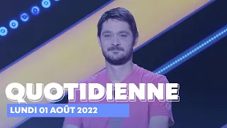 Emission Quotidienne du Lundi 01 août 2022 - Questions pour un Champion