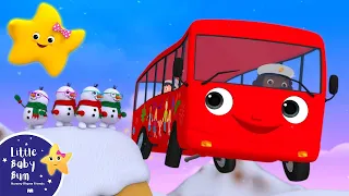 Christmas Buses ! | Little Baby Bum | 3 hours of 🚌Wheels on the BUS Songs! 🚌 Nursery Rhymes for Kids