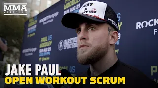 Jake Paul: Dana White Feud Ends With Me 'Knocking Him The F*** Out' | Paul vs. Woodley