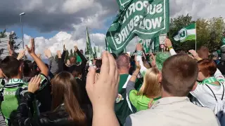 VfL Wolfsburg Fanmarsch 20 Jahre Erste Liga!