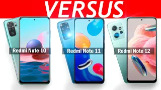 Redmi Note 12 Vs Redmi Note 11 Vs Redmi Note 10 /🔥 Comparison!