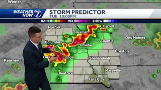 Severe storms possible Tuesday evening, night