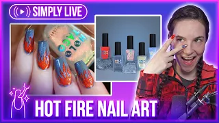 We're doing hot girl summer (on my broken nail🥵) 🔴LIVE - New Holo Taco Fire & Ice