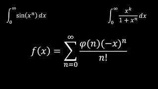 Using Ramanujan's Master Theorem to solve complicated integrals!