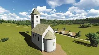 Máza-Koromszó – templomai és kolostora 3D-ben