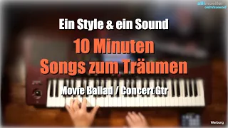 Pa1000/4X - Nur 1 Sound und 1 Style - Songs zum Träumen # 625