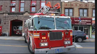 **22 Year Old Spare!** FDNY Ladder 140 Responds to a Class 3 Alarm.