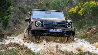 NEW DESIGN! 2024 Mercedes G Class Electric Off Road Test Drive !! 🔥