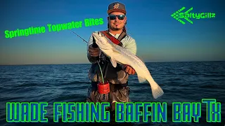 Patience pays off: Slow springtime bites using soft plastics and topwaters