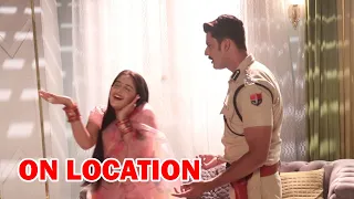 Mera Balam Thanedaar On Location | Veer ने मिलाया सुर से सुर Bulbul के साथ | Colors TV | IWMBuzz