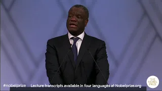 Denis Mukwege: Nobel Peace Prize lecture 2018