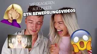 Wir REAGIEREN auf unsere BTN BEWERBUNGSVIDEOS 😳🙈 | Angela Paskevic