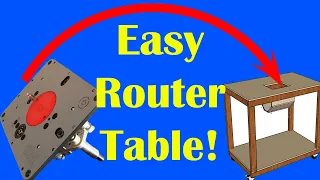 Router Table Upgrade:  JessEm Rout-R-Lift for DIY Auido #skillshare