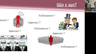 Валентина Ведровська: "Як контролювати владу: адвокація та лобіювання”