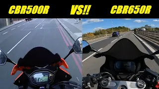 CBR500R VS CBR650R - WHICH ONE SHOULD YOU GET?