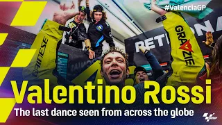Valentino Rossi's last dance as seen from across the globe