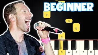 A Sky Full Of Stars - Coldplay | Beginner Piano Tutorial | Easy Piano