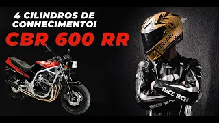 História da Honda CBR 600 RR (4 Cilindros de Conhecimento)