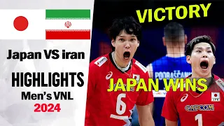 FULL GAME: Japan vs.  Iran (4/6/2024) - Men's VNL 2024  | Volleyball nations league 2024