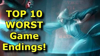 TOP 10 Worst Endings In Gaming!