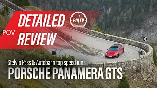 2023 Porsche Panamera GTS: Detailed review – Stelvio Pass, Autobahn top speed runs