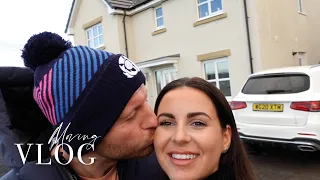 THE MOVING VLOG | OUR EMPTY HOME TOUR, HOW WE FOUND OUR FIRST WEEK & INTERIOR CHATS | Rachel Cameron