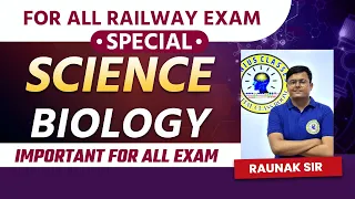 BIOLOGY lecture 1 by Raunak sir #rpf #railway #ntpc #uppolice