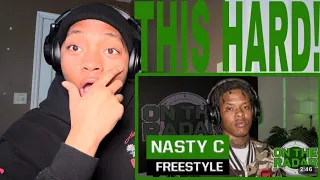 HE WENT CRAZY! The Nasty C "On The Radar" Freestyle REACTION