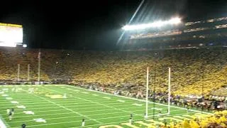 OH, oh oh oh ohhhhh!  The crowd was so loud for this and the maize out really shows here.