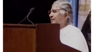 BRAHMA KUMARIS -DADI JANKI JI, MAKE IT HAPPEN - SPEECH IN UN