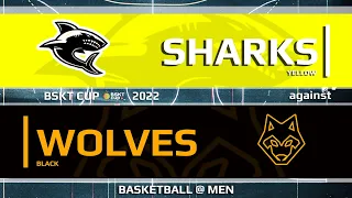 26-07-2022 "BSKT CUP" SHARKS - WOLVES @11:40