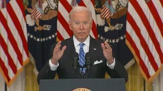 Biden addresses Build Back Better plan